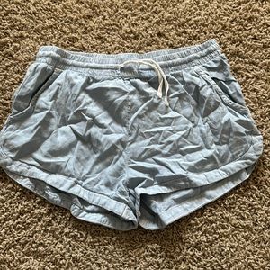 Light blue billabong flowy shorts